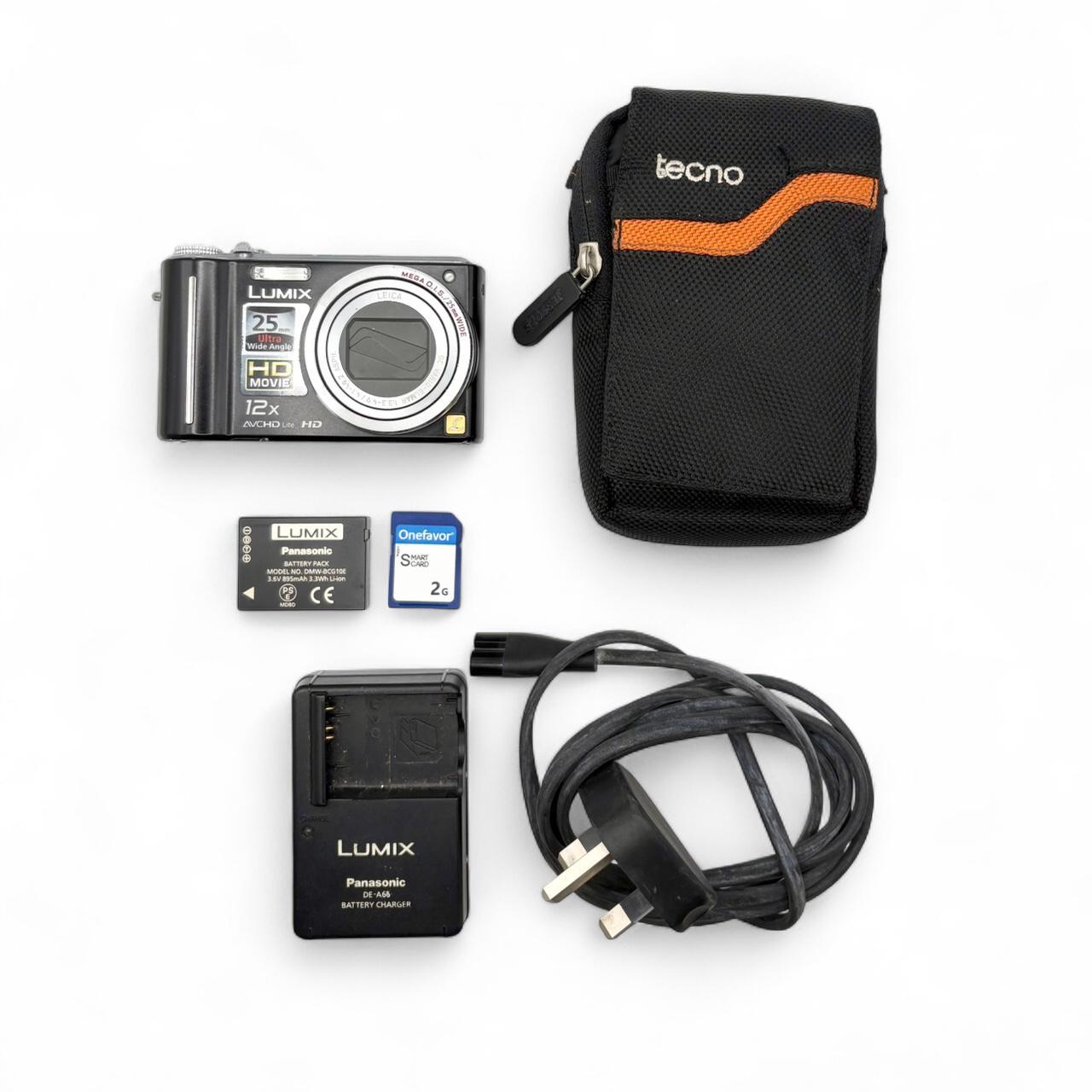 Panasonic LUMIX TZ7 Digital Camera Black