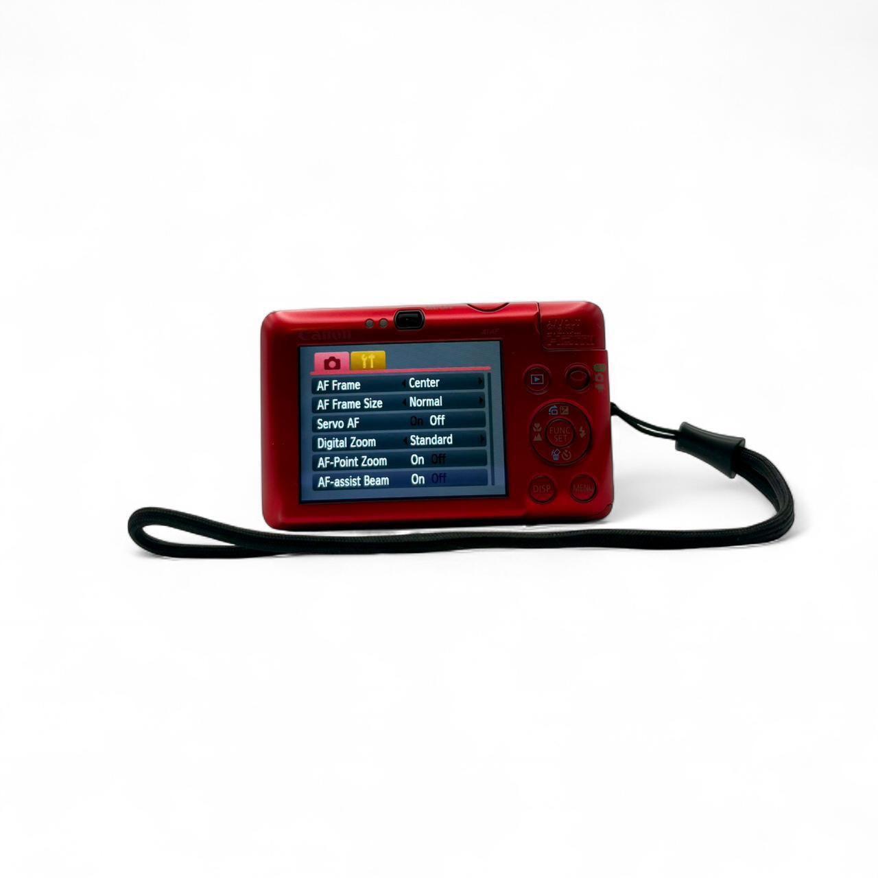 Canon IXUS 100 IS Digital Camera Red