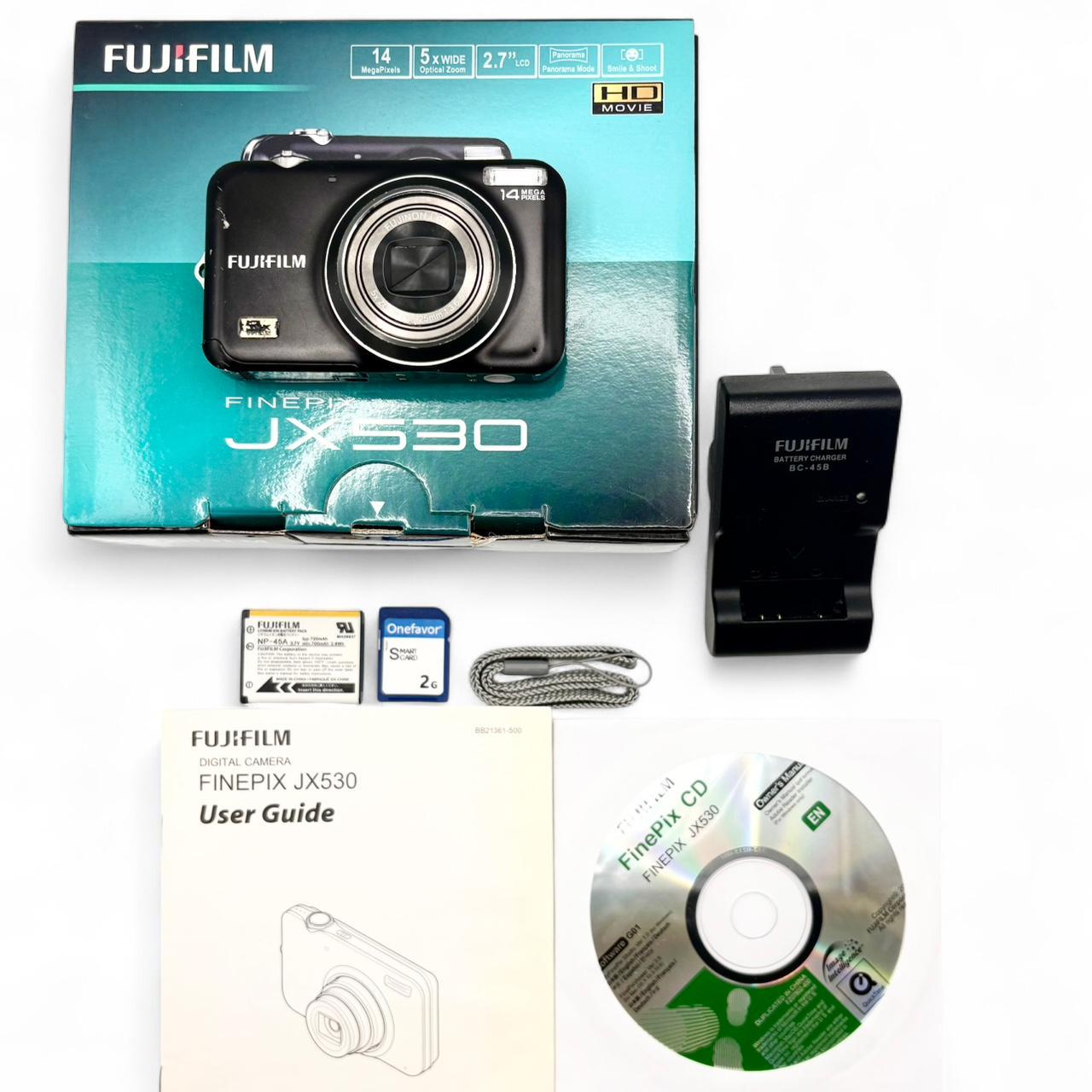 Fujifilm Finepix JX530 Digital Camera Black