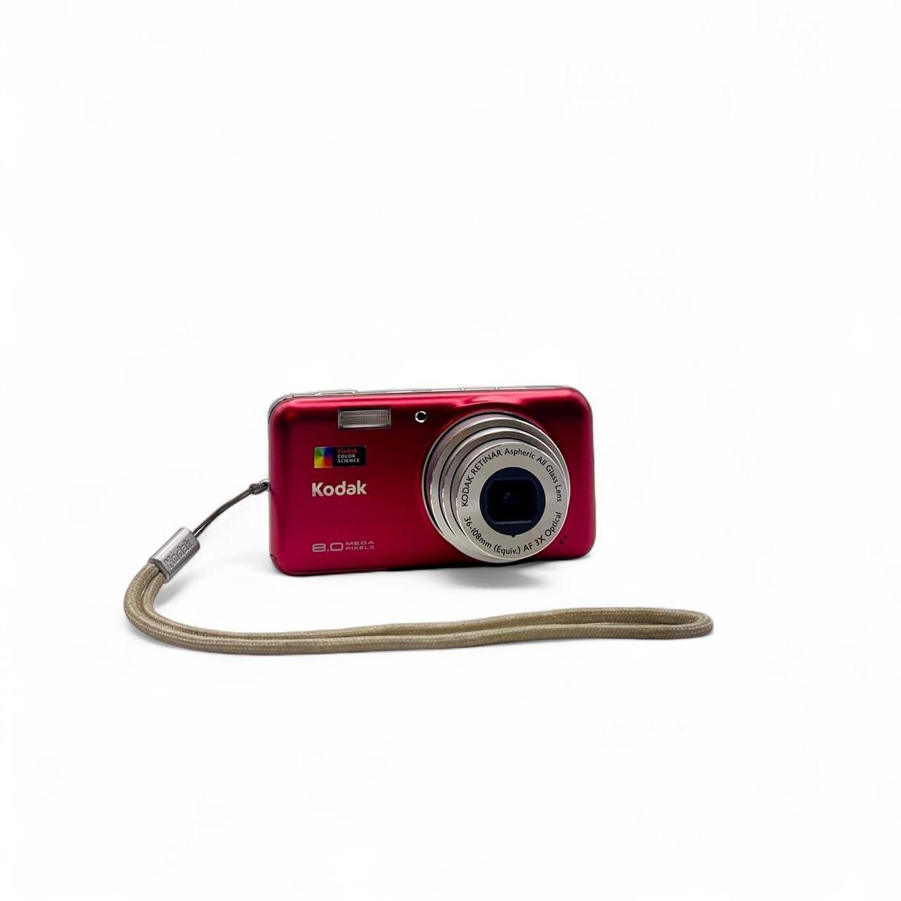 Kodak EasyShare V803 Digital Camera Red
