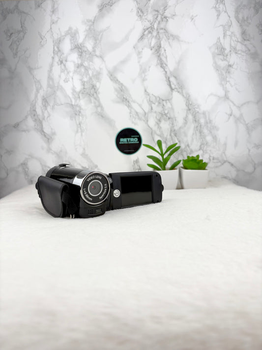 Retro HD Digital Camera with Rotatable Screen, 16X Zoom & Fill Light 16MP