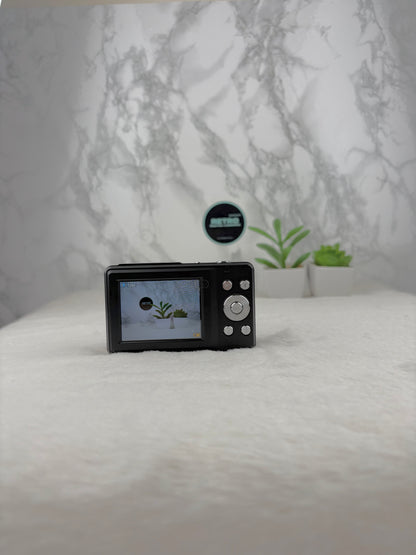Black Retro Digital Camera 44MP