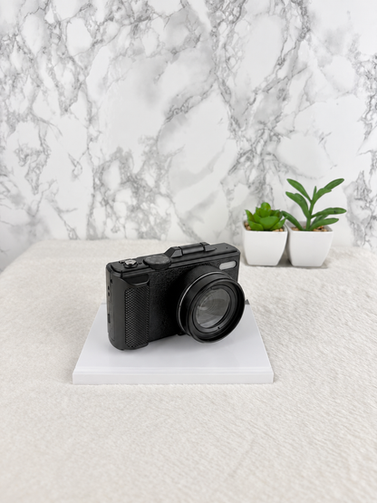 Retro Digital Camera – 80MP | Flip Screen | WiFi | 18X Zoom