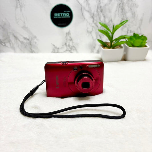 Canon IXUS 100 IS Digital Camera Red