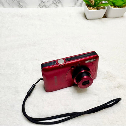 Canon IXUS 100 IS Digital Camera Red