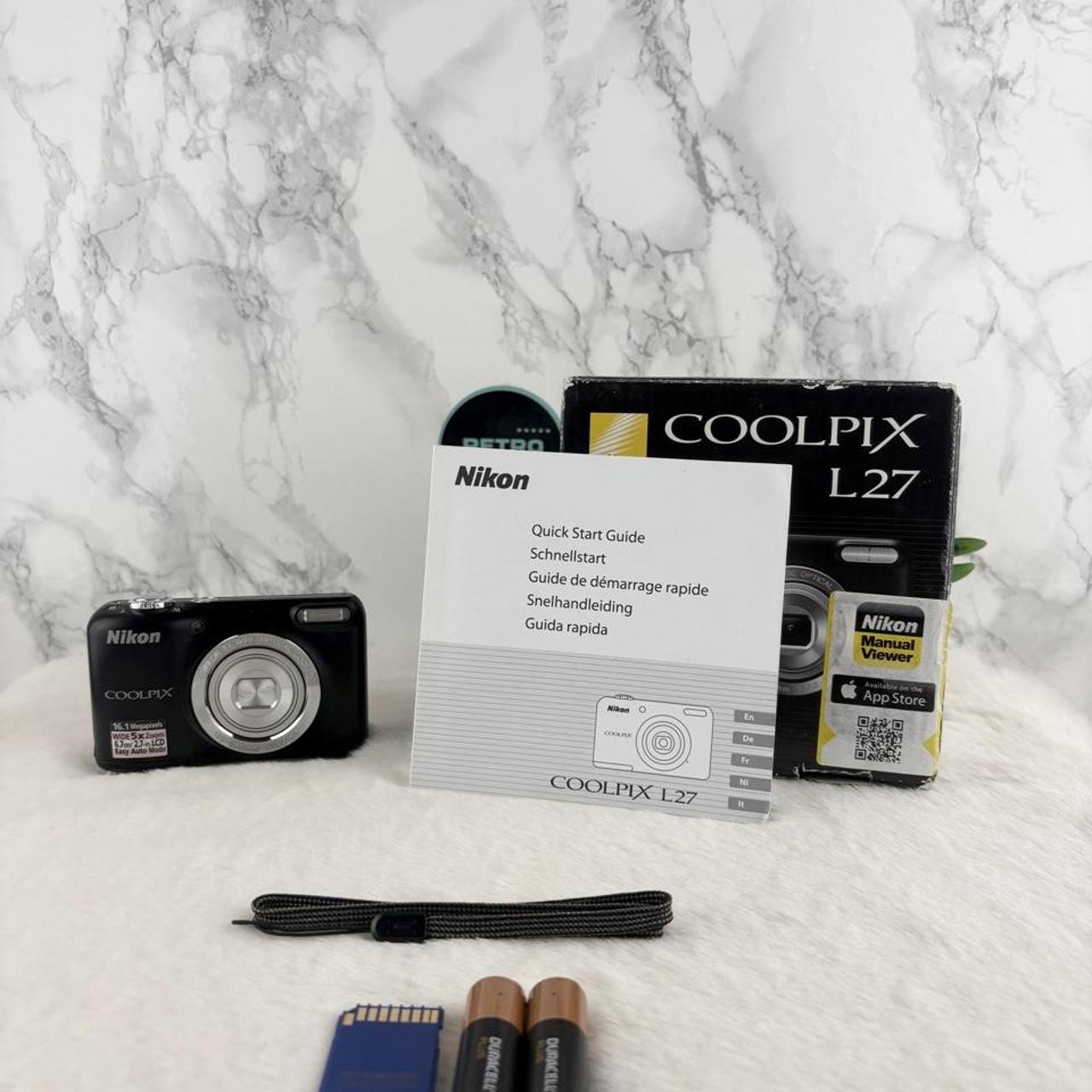 Nikon Coolpix L27 Digital Camera