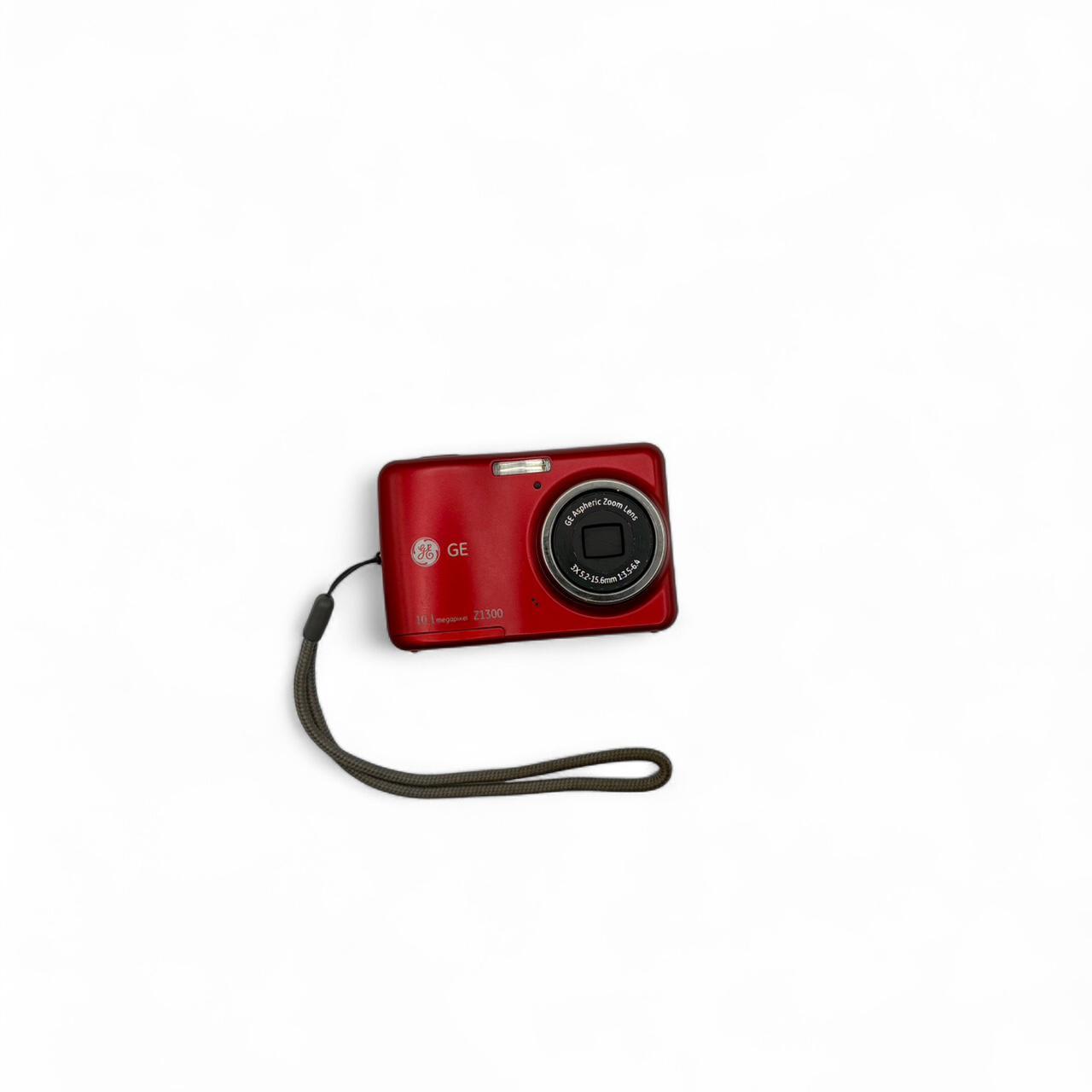 GE Z1300 Digital Camera Red