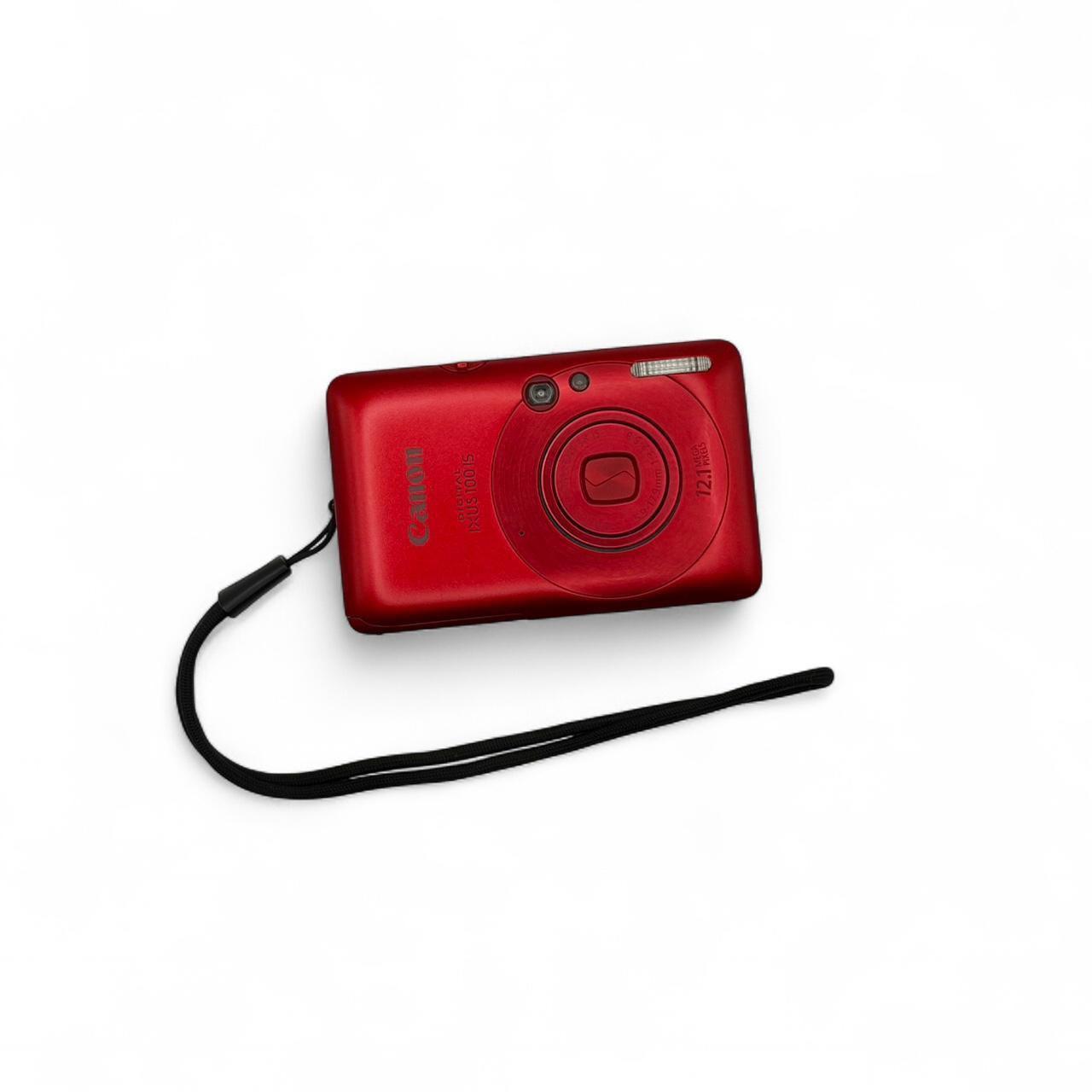 Canon IXUS 100 IS Digital Camera Red