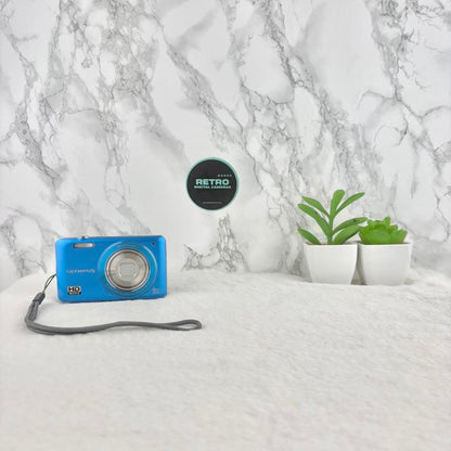 Olympus VG-120 Digital Camera Blue