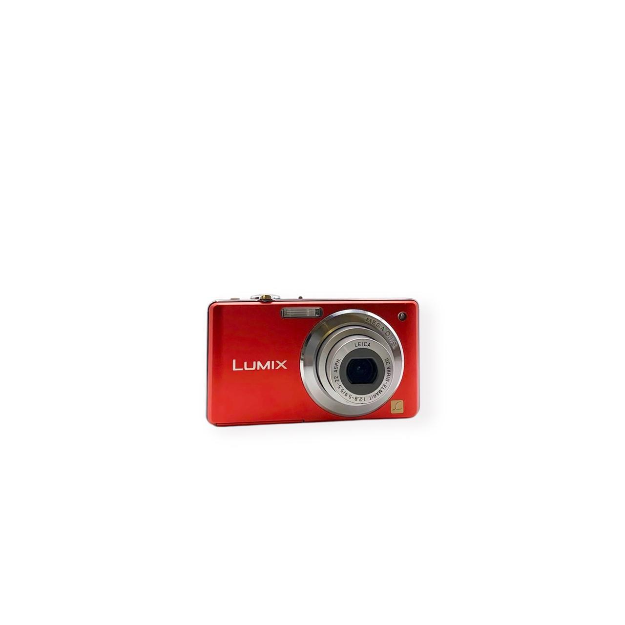 Panasonic LUMIX DMC-FS6 Digital Camera Red