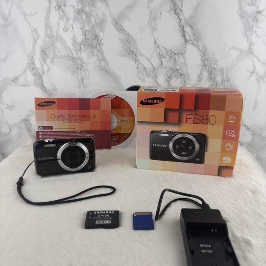Samsung ES80 Digital Camera Black