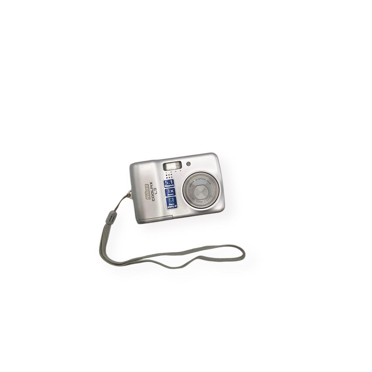 Nikon Coolpix L3 Digital Camera Silver